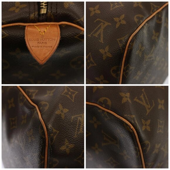 LOUIS VUITTON Monogram Keepall 55 Boston Bag - Picture 13 of 16